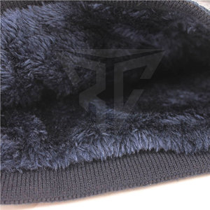 High Quality 100% Cotton Winter <b>Beanie</b> Hat Breathable <b>Waterproof</b> Unisex Comfortable Adjustable Daily Use Custom Logo Printing - Product Image 3
