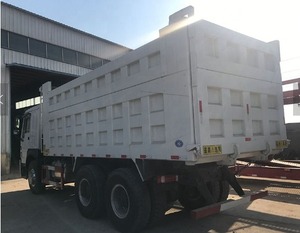 Camion benne Sinotruck Howo authentique, 10 roues, 40 tonnes, diesel, poids lourd, conduite à gauche, norme Euro 3, d'occasion - Product Image 3