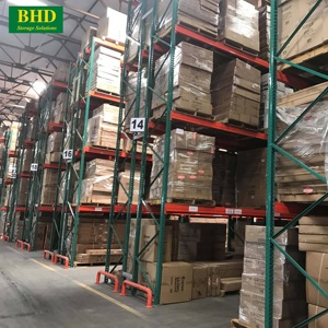 ชั้นวางพาเลทเหล็กชุบสังกะสีแบบตั้งตรง 5 ชั้น รับน้ำหนัก 11000-51000 ปอนด์ รูปทรงหยดน้ำ ได้รับการรับรองมาตรฐาน RMI - Product Image 2