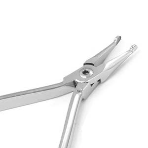 Pince orthodontique dentaire, ensemble, chirurgical, instruments Pince orthodontique dentaire tête droite, pince de serrage de fil d'arc incurvé - Product Image 2