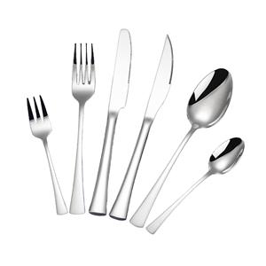 Juego de cubiertos de metal clásico con mango real plateado para el hogar y el hotel, juego de cubiertos para comer - Product Image 3