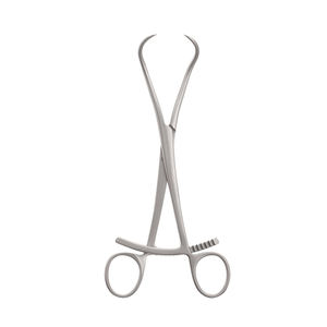 Pinzas de reducción ósea de alta calidad de 5.5 pulgadas con acabado Dall, instrumentos quirúrgicos ortopédicos curvos con trinquete de acero inoxidable. - Product Image 6