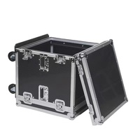 Flight Case Rack Ampli Professionnel Anti-Choc 2-14U pour Usine – En Vente
