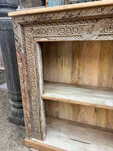 Modern Luxury 2-Tier Storage Bookshelf Home Decor Industrial Style for Dining Corner Shelf Home Decoration - Product Image 5