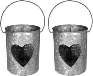 Seau à glace maison en métal galvanisé Seau à glace en métal galvanisé Seau à glace ferme galvanisé Fournisseur de fabricant en gros - Product Image 5