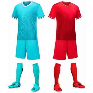 Custom Sublimation 100% <b>Polyester</b> Soccer Uniform Set with Stretch Quick Dry Breathable Short Sleeve Jersey Shirt Training - Product Image 6