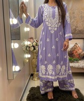 Robe Kurti en soie brodée de marque de créateur de mode, prix bas, nouvelle tenue indienne, tenue de fête traditionnelle