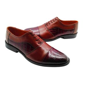 Classique hommes chaussures en cuir faites à la main doublure confortable semelle extérieure à haute adhérence Style de mode chaussures décontractées d'affaires intelligentes - Product Image 3