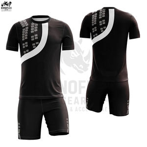 Uniforme de Fútbol Personalizado con Transferencia Térmica, Uniforme de Fútbol de Alta Calidad para Adultos Unisex, Conjunto de Algodón y Poliéster - Product Image 5
