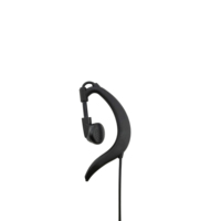 E14V3-M G Type Dynamic Driver Earhook Headphone Antarmuka 3.5mm Kabel 100cm untuk Motorola Kirisun Belfone Radio Portabel Dua Arah