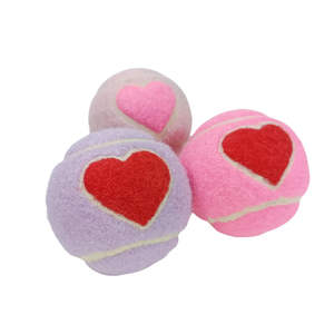 Pelota DE TENIS personalizada con nombre impreso en forma de corazón rojo, recuerdo de boda, regalo para invitados, regalo de amor, pelota de tenis personalizada - Product Image 5