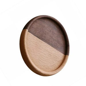 ที่รองแก้วไม้ส่วนบุคคลสำหรับของขวัญสุดพิเศษที่กำหนดเองที่รองแก้วไม้แกะสลักฟรีสำหรับให้เป็นของขวัญขายดีทำจากไม้ฟรี - Product Image 4