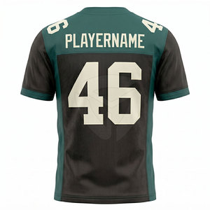 Maillot de football américain élégant pour hommes, design moderne, coupe confortable, idéal pour l'entraînement, les matchs et les activités sportives - Product Image 2