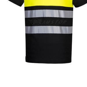 Ropa de trabajo de construcción de seguridad Camisetas Hombres Construcción de manga corta Hi Vis para la venta Camisetas - Product Image 4