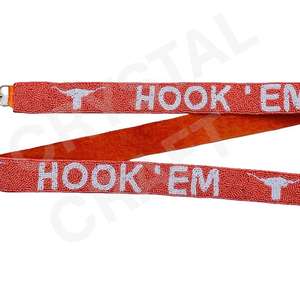 Woof Design personnalisé or blanc perles de rocaille sac sangles perlé sac à main sangle pour sacs de mode accessoires - Product Image 5