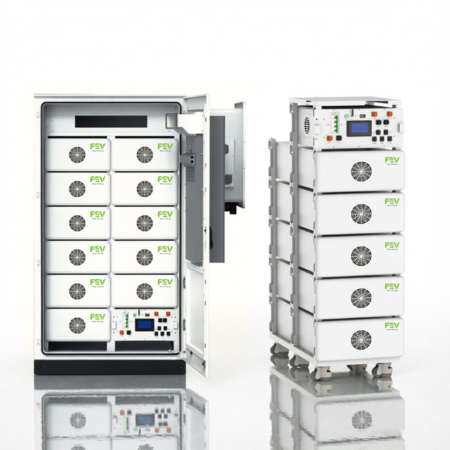 215/230/241kWh 1MW High Voltage Solar Energy Storage System Air Cooled LiFePO4 Battery for Business & Industry
