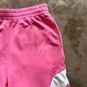 Proveedor OEM pesado 100% algodón Unisex pantalones de chándal de gran tamaño Color sólido impreso pierna ancha francés Terry pantalones de chándal hombres 2025 - Product Image 4