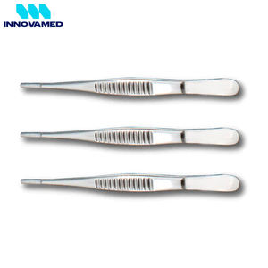 Pinzas de tejido personalizadas de marca, hechas a mano, de acero inoxidable, instrumentos quirúrgicos manuales para cirugía general, 1 año de garantía de fábrica - Product Image 5