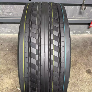 Neumático de camión de remolque de la mejor calidad 385/65/22.5 Neumático radial de carga pesada con rendimiento estable en carretera y largo kilometraje - Product Image 1