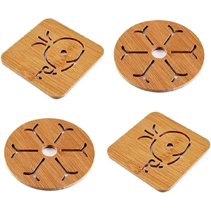 Salvamanteles de madera de estilo a la venta Salvamanteles rústicos antiguos pieza de diseño de forma redonda uso colgante al mejor precio - Product Image 3