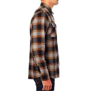 เสื้อเชิ้ตผู้ชายย้อมเส้นด้ายคุณภาพดีขายดีที่สุดปี 2026 ผ้าฝ้าย 100% ราคาถูก ระบายอากาศได้ดี - Product Image 6