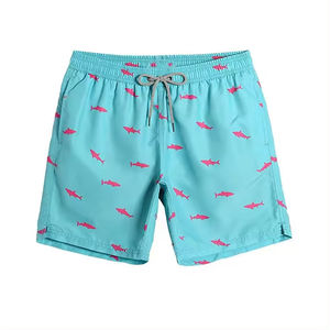 กางเกงขาสั้นชายหาดผู้ชายแห้งเร็วไซซ์ xs/xxs แบบระเหิดพิมพ์ลายกระเป๋าทำจากผ้าสแปนเด็กซ์สำหรับฤดูร้อน - Product Image 1