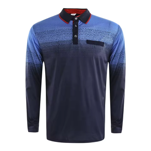 Camisetas Polo Personalizadas para Hombre, Sublimadas, de Secado Rápido, Manga Larga, para Deportes al Aire Libre, Sublimadas 2026 - Product Image 1