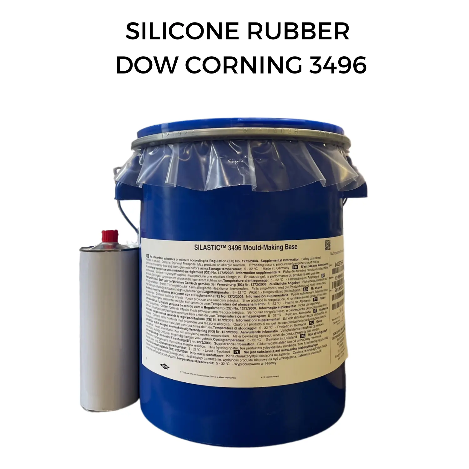 Siliconenrubber Dow Corning 3496 + Katalysator 3081 R