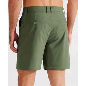 <b>Men's</b> Eco-Friendly Quick Dry Fitness <b>Shorts</b> Mid Waist Casual Style Breathable Waterproof Solid <b>Pattern</b> Elastic Waist-OEM Service - Product Image 5