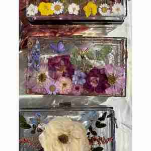 กระเป๋าถือสำหรับผู้หญิงกระเป๋าคลัทช์คริสตัลทำจากหนังเกรดพรีเมี่ยมจากอินเดีย - Product Image 3