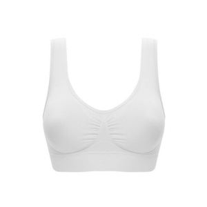 Soutien-gorge de sport pour femme en coton biologique avec tissu doux respirant et confort sans armatures parfait pour le yoga et le fitness - Product Image 1
