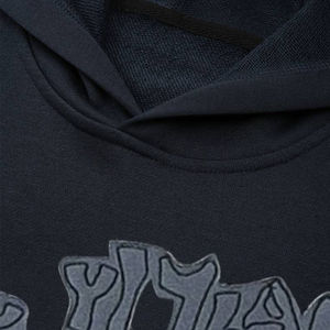 Fabricantes OEM Sudaderas con capucha de peso pesado de alta calidad Casual básico de algodón mezclado personalizado Dtg All Over Print Sudadera con capucha de algodón - Product Image 4