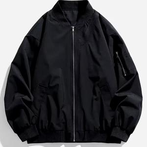 Nueva llegada OEM personalizado hombres bombardero chaqueta Safari Varsity chaqueta Airforce vuelo piloto chaqueta para primavera otoño - Product Image 1