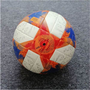 Wholesale Best Selling Customized Logo Pu <b>Leather</b> <b>Football</b> / New Design Solid Color Pu <b>Leather</b> <b>Football</b> - Product Image 2