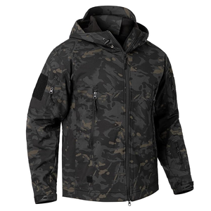 Logotipo personalizado de los hombres Sublimado completo Softshell Chaquetas Cremallera Sublimación Nuevo diseño de invierno a prueba de viento Soft Shell Jacket - Product Image 3