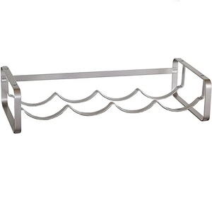 Étagère de rangement de bouteilles de cuisine en métal fait à la main, présentoir rond de Style classique de supermarché pour jus de boisson gazeuse - Product Image 3