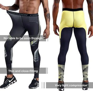 Leggings Deportivos Unisex 2026, Compresión para BJJ, Ligeros, Elásticos, de Secado Rápido, Transpirables, de Spandex/Poliéster, para Yoga - Product Image 3