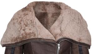 New Design Custom Made OEM Services Autumn Winter <b>Women's</b> Shearling Leather <b>Jacket</b> Waterproof POWER DRY Custom Colors Logo - Product Image 3