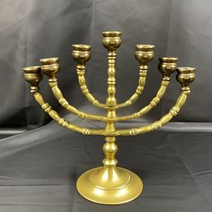 Low Price Jewish Menorah Hanukkah Menorahs Chanukah Menorah <b>Candle</b> <b>Holder</b> Manufacturer From India - Product Image 1
