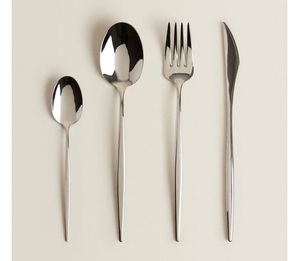 Couverts artisanaux modernes en métal Ensemble d'ustensiles de table artisanaux élégants Couverts artisanaux en métal Ensemble de couverts de style traditionnel - Product Image 1