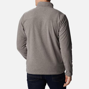 Zip Closure <b>Jacket</b> For Men Wholesale Rate OEM Service Full Sleeve Stand Collar Winter <b>Jacket</b> <b>Fleece</b> Material Warm Soft Material - Product Image 4