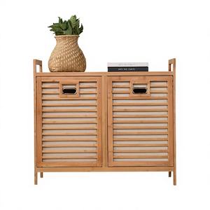 Armario de Bambú de Alta Calidad ERKUGO EKG-113, Moderno y Sencillo, Almacenamiento para Dormitorio, Multifuncional, para Ropa de Pared - Product Image 1