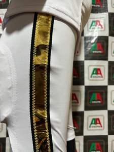 Personalizado uniforme de fútbol americano Pakistán transpirable aparejos de sarga bordado cromo letras personalizadas de talla grande equipo camisetas - Product Image 4