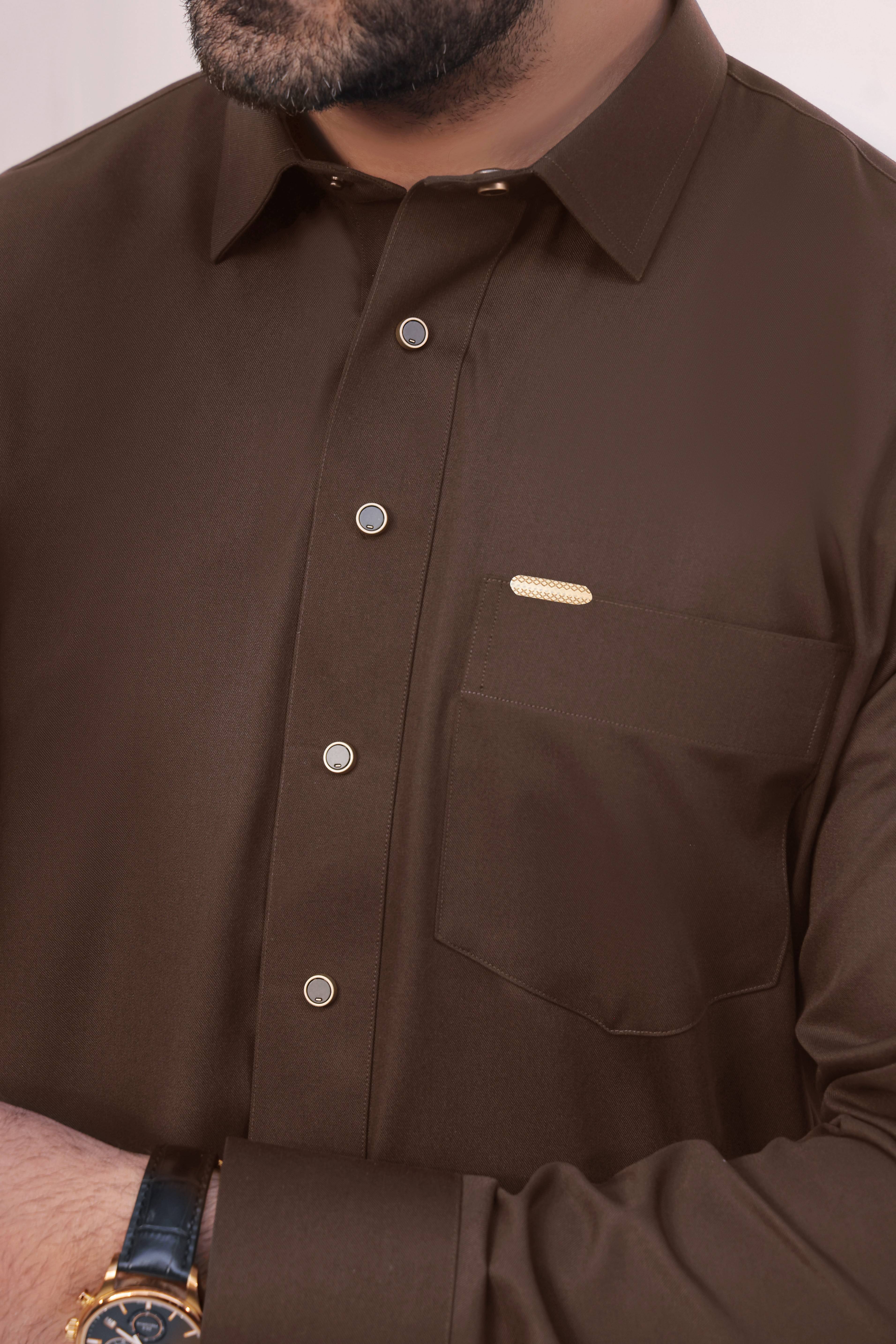 สีน้ำตาล