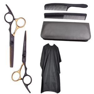Juego de Tijeras de Peluquería Profesionales de Acero Inoxidable de Alta Calidad con Punta de Cuchilla Afilada para Hombres/Mujeres para Barbería/Salón/Uso Doméstico - Product Image 1