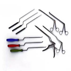 Ensemble d'instruments lombaires de base pour la chirurgie de la colonne vertébrale, en titane noir, outils chirurgicaux orthopédiques manuels, certifiés CE - Product Image 1