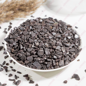 Venta al por Mayor de Virutas de Hematita de Color Gris Oscuro, 1 kg, Virutas Pequeñas Pulimentadas, Cristales Naturales Curativos para Decoración y Meditación - Product Image 2