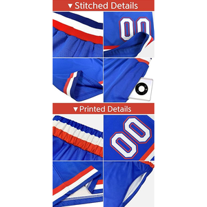Pantalones cortos de baloncesto de tendencia de calidad uniforme deportivo de verano 100% pantalones cortos de baloncesto de poliéster personalizados - Product Image 4