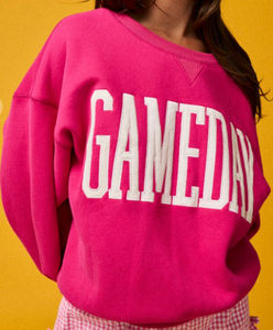 Sweat-shirt en coton surdimensionné de haute qualité pour femmes pull à col rond respirant meilleur fabricant pour la vente en gros - Product Image 2