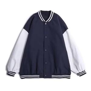 เสื้อแจ็กเก็ตมีคอปกด้านหน้าสำหรับทุกเพศเสื้อแจ็กเก็ตทีมมหาวิทยาลัยสำหรับฤดูหนาวโลโก้ตามสั่ง - Product Image 1